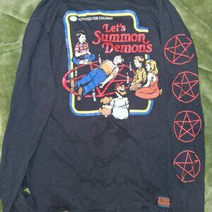 Steven Rhodes 'lets summon demons' long sleeve small
